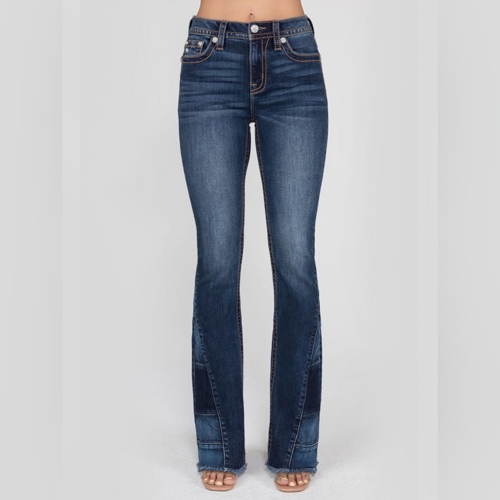 Miss Me High- Rise Boot Cut Jeans